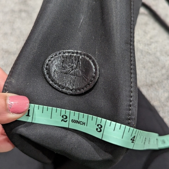 Longchamp Laptop Bag - Black Leather Trim - Picture 10 of 12